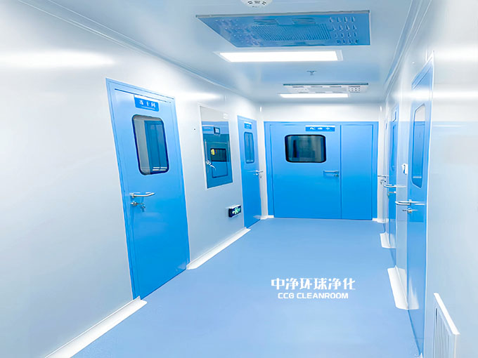 潔凈車(chē)間廠(chǎng)房室內(nèi)工程布置裝修